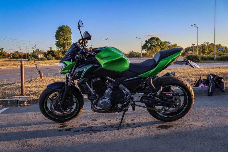 Kawasaki Z 650 А2 категория!!, снимка 2 - Мотоциклети и мототехника - 47755783