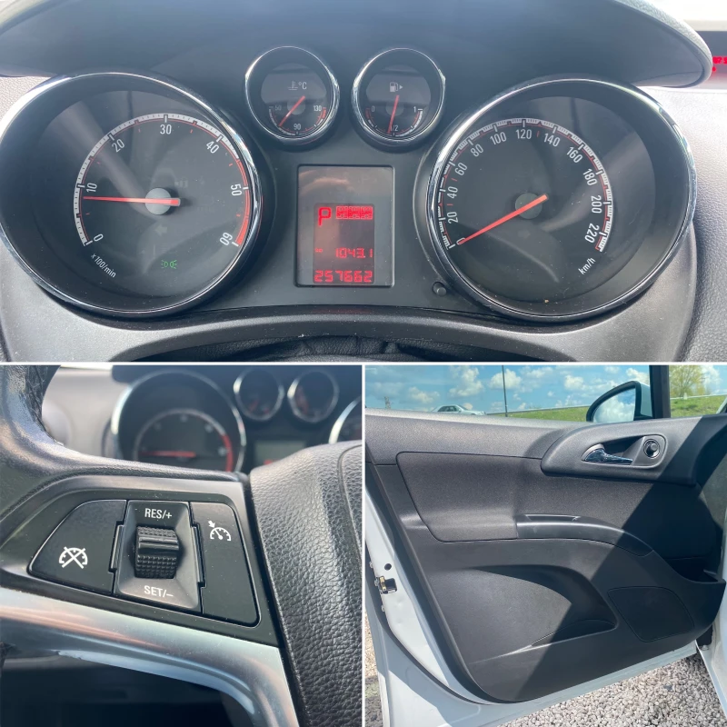 Opel Meriva 1.7CDTi, АВТОМАТИК, ПАНОРАМА, ПАРКТР, ЕВРО5, снимка 13 - Автомобили и джипове - 49753443