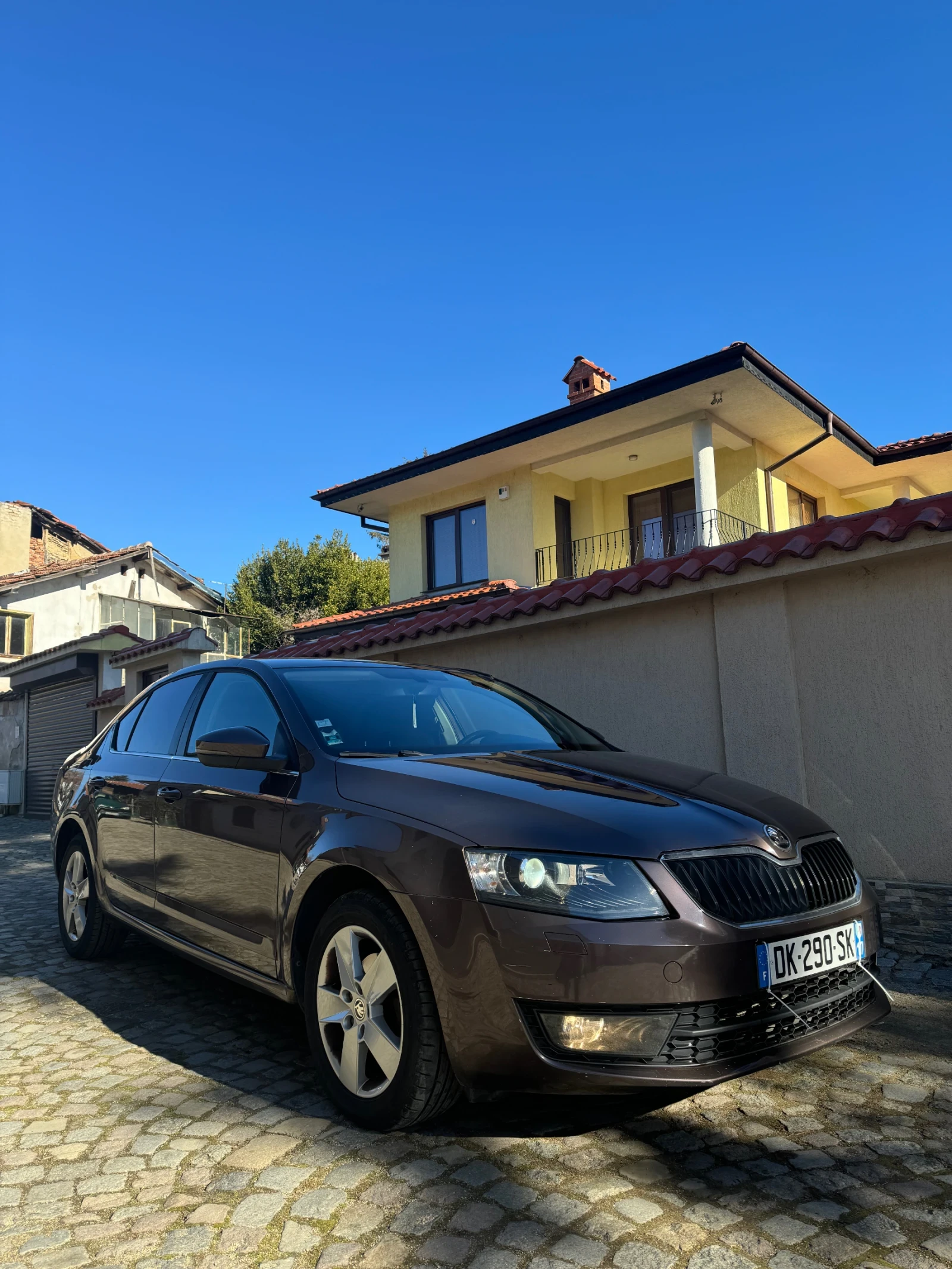 Skoda Octavia 1.6д нави автомат кожа Би-ксенон - изображение 2