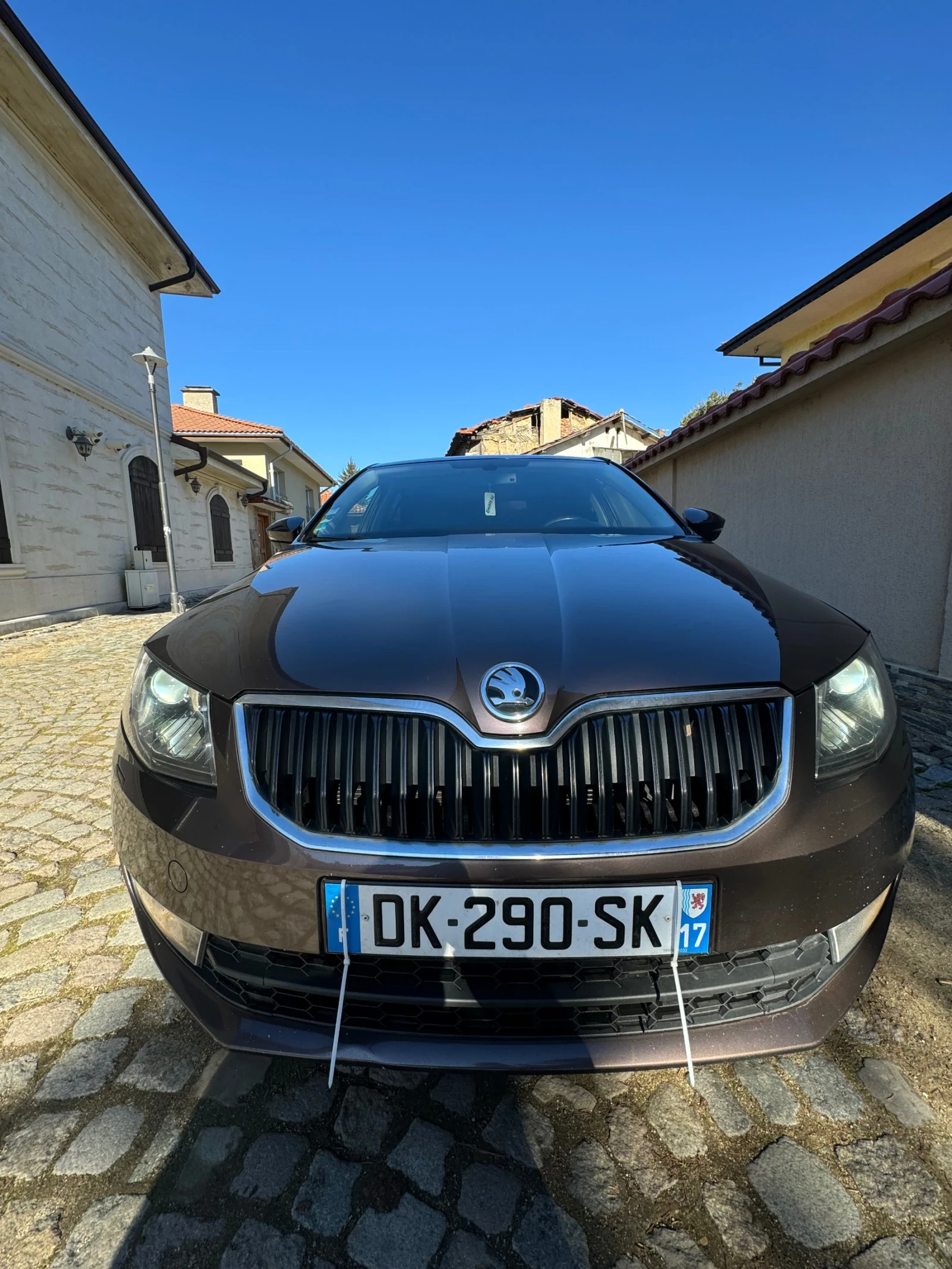 Skoda Octavia 1.6д нави автомат кожа Би-ксенон - изображение 3