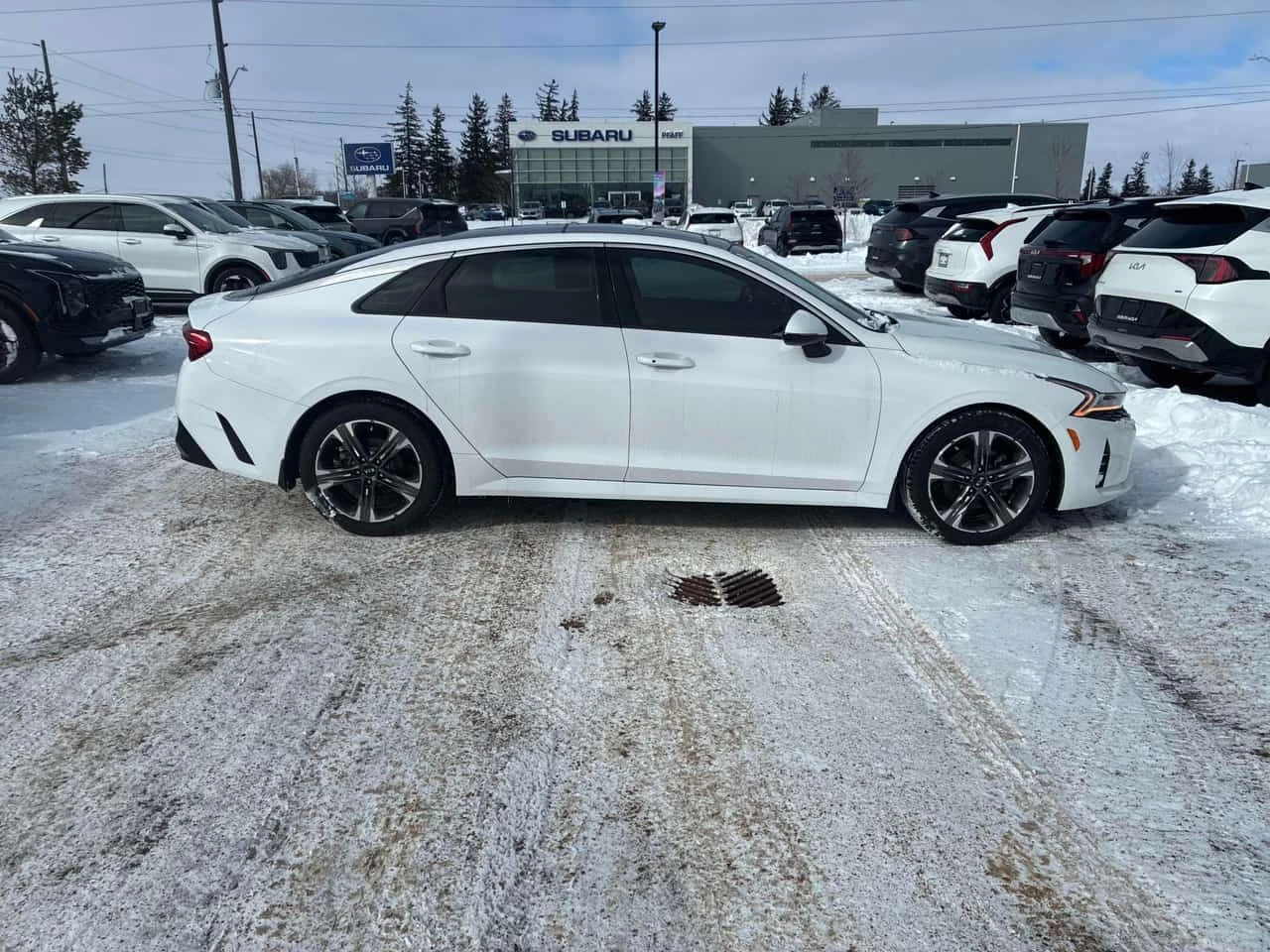 Kia K5 EX/CARFAX/Кожа/Панорама/Подгрев/Нави, снимка 4 - Автомобили и джипове - 54120849