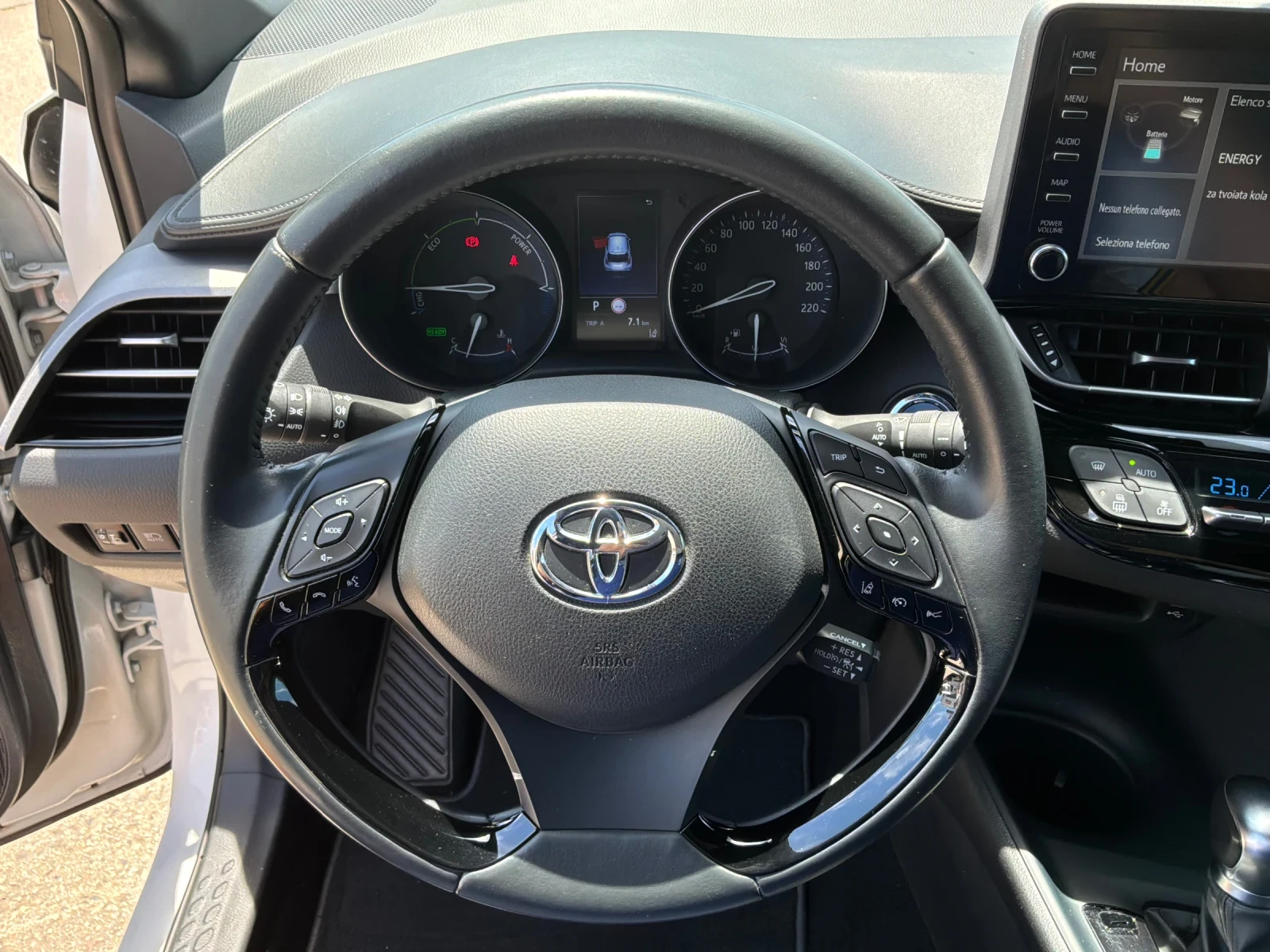 Toyota C-HR 1.8h 122к.с FACE с ГАРАНЦИЯ 2022г., снимка 9 - Автомобили и джипове - 54942997