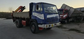 Steyr 26s31 Самосвал с кран, снимка 1