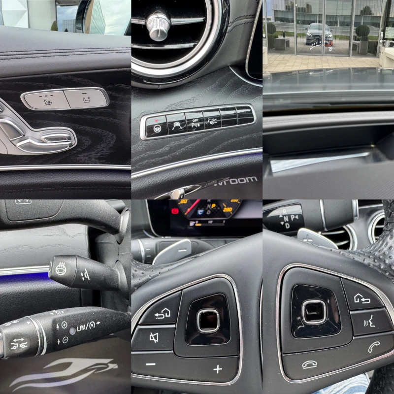 Mercedes-Benz E 350 AMG-DESIGNO-МАСАЖИ-ВАКУМ-360КАМЕРИ-BURMASTER-BLIND, снимка 13 - Автомобили и джипове - 48362765