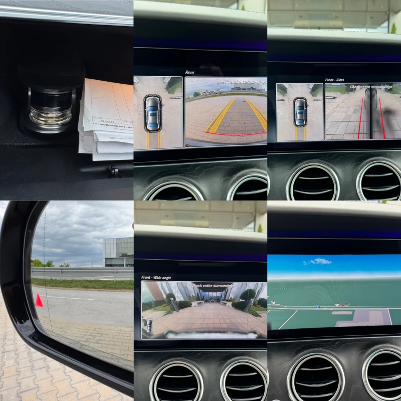 Mercedes-Benz E 350 AMG-DESIGNO-МАСАЖИ-ВАКУМ-360КАМЕРИ-BURMASTER-BLIND, снимка 16 - Автомобили и джипове - 48362765