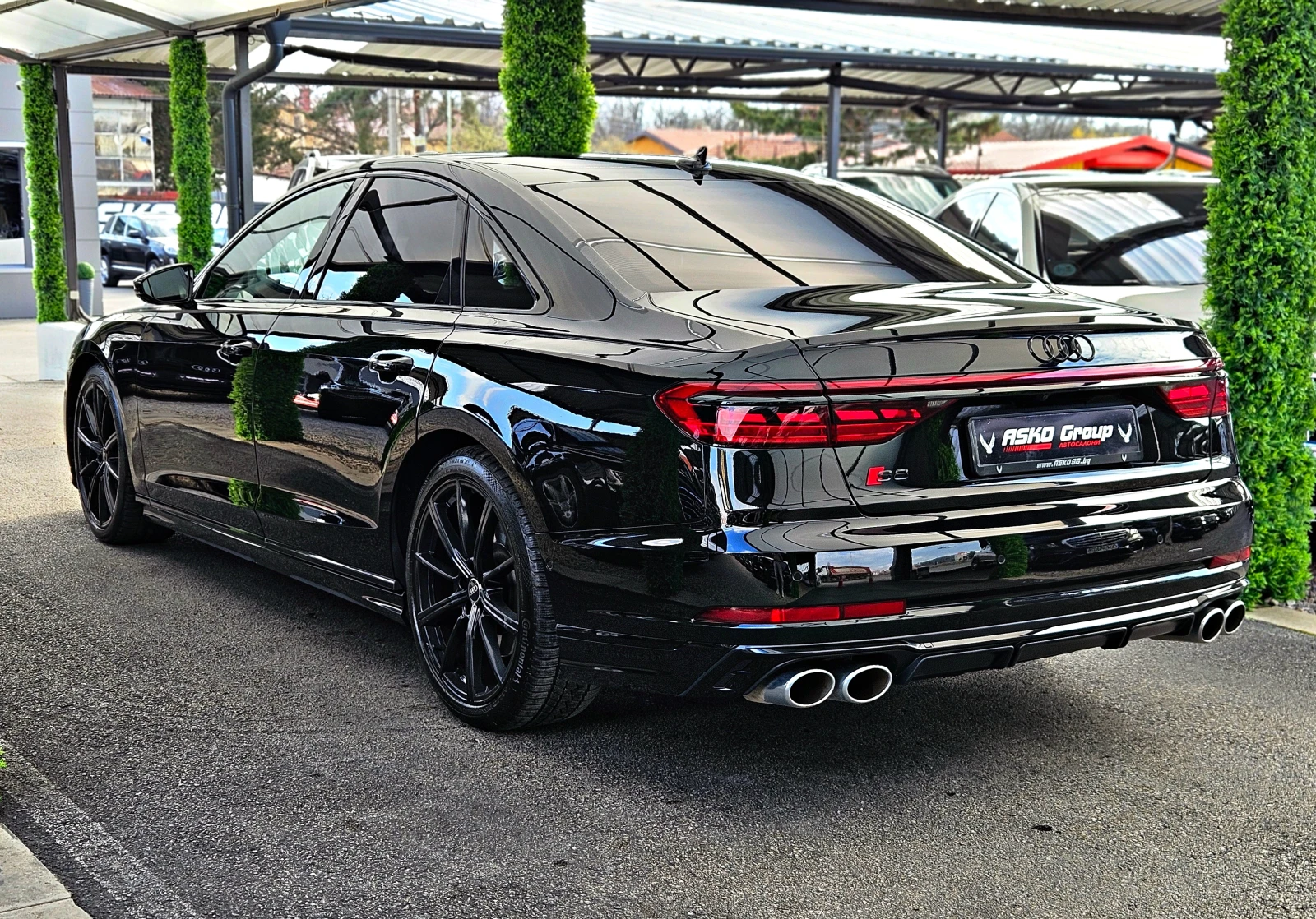 Audi S8 BLACK ЕD/CARBON/3DCAM/DISTR/B&O/ОБДУХ/МАСАЖ/ВАКУМ/, снимка 7 - Автомобили и джипове - 53976004