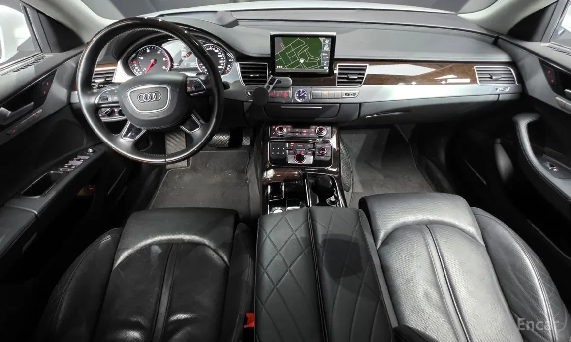 Audi A8 Long* Matrix* ACC * 4Zone ОБДУХВАНЕ/ПОДГРЕВ/АС * H, снимка 7 - Автомобили и джипове - 54345821