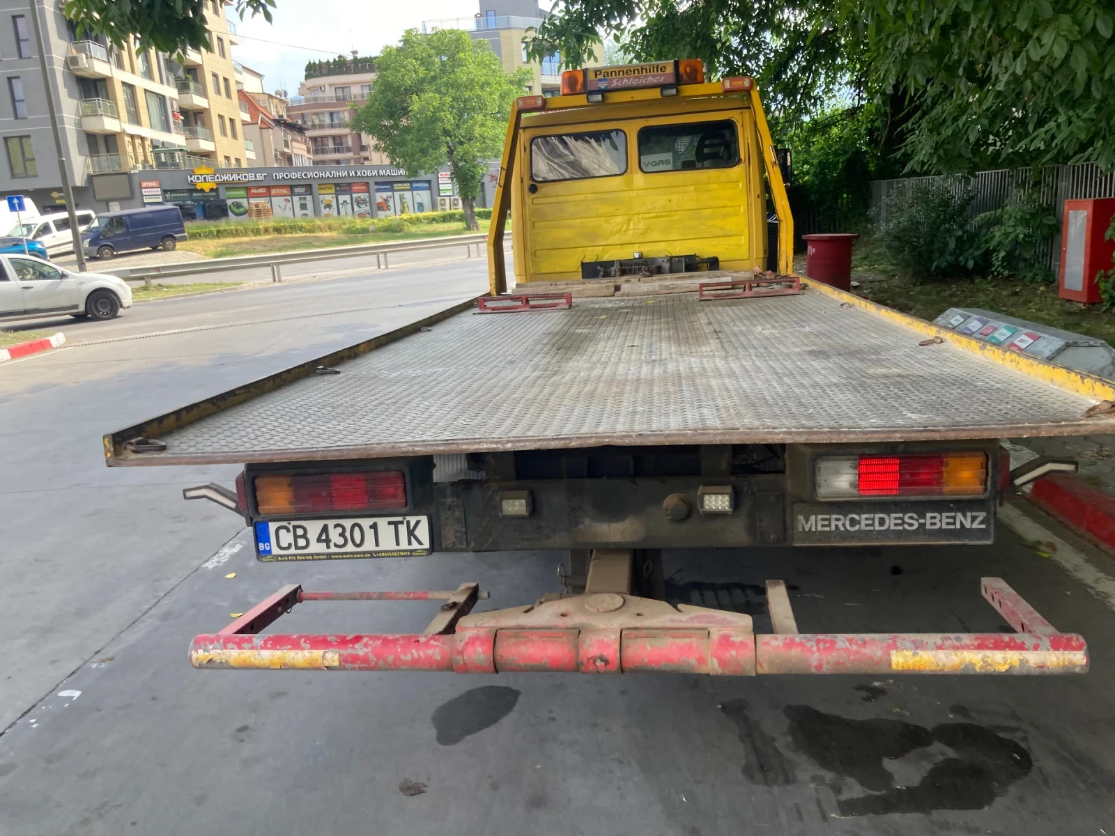 Mercedes-Benz 709 709 падаща платформа - изображение 6