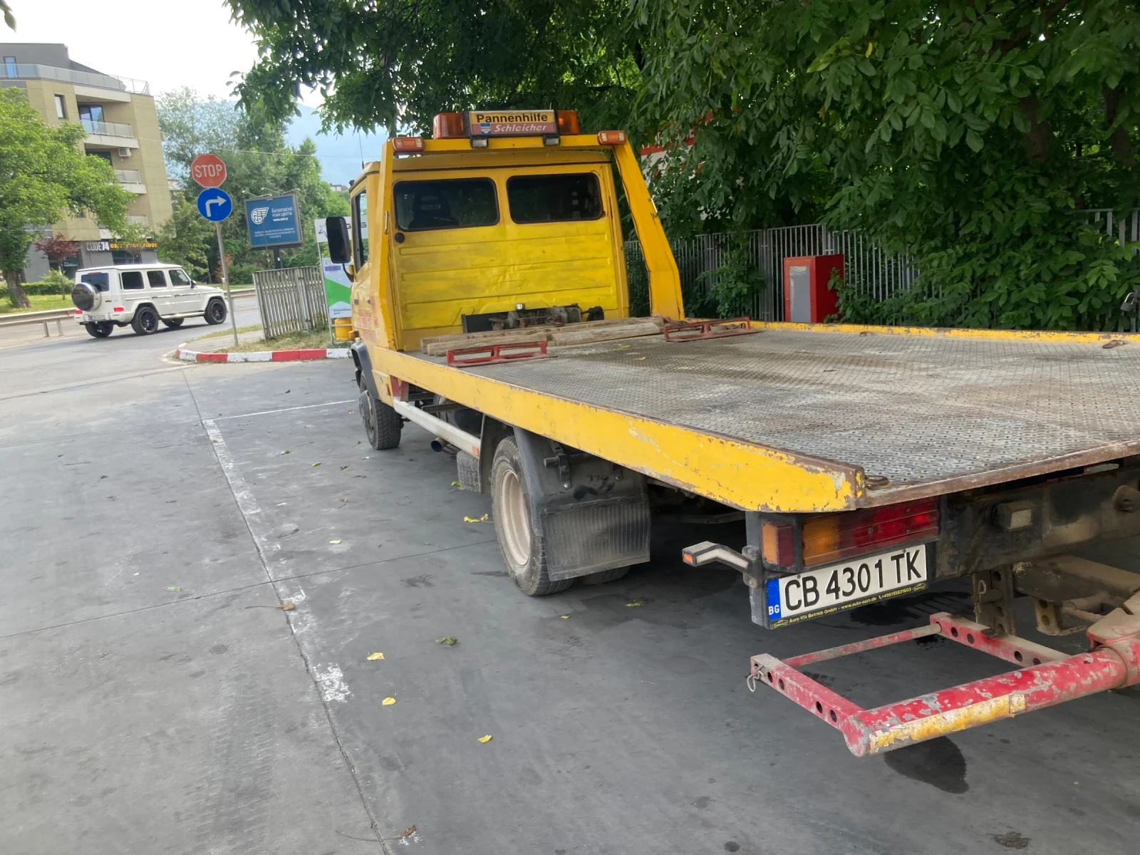 Mercedes-Benz 709 709 падаща платформа - изображение 7