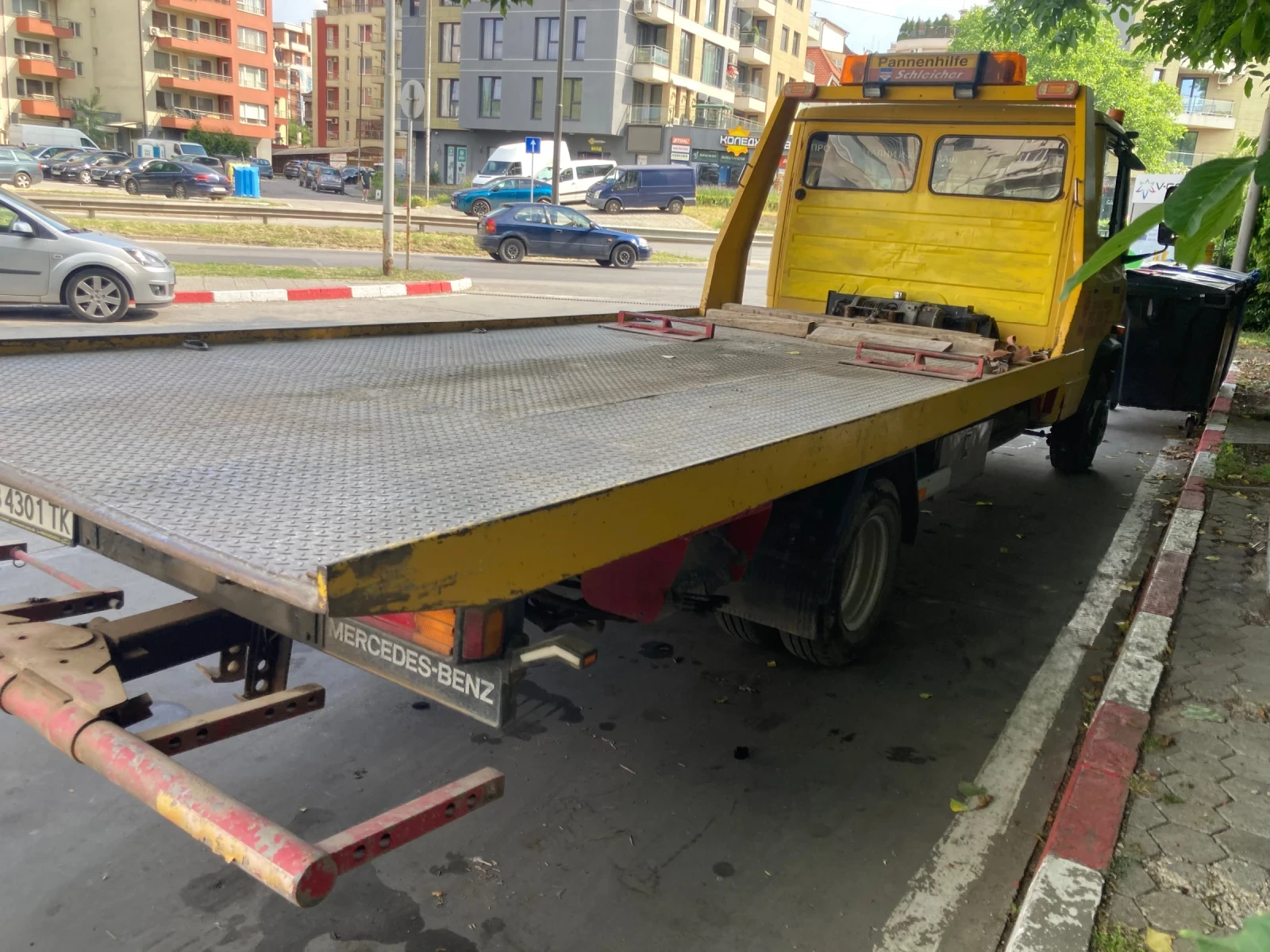 Mercedes-Benz 709 709 падаща платформа - изображение 5