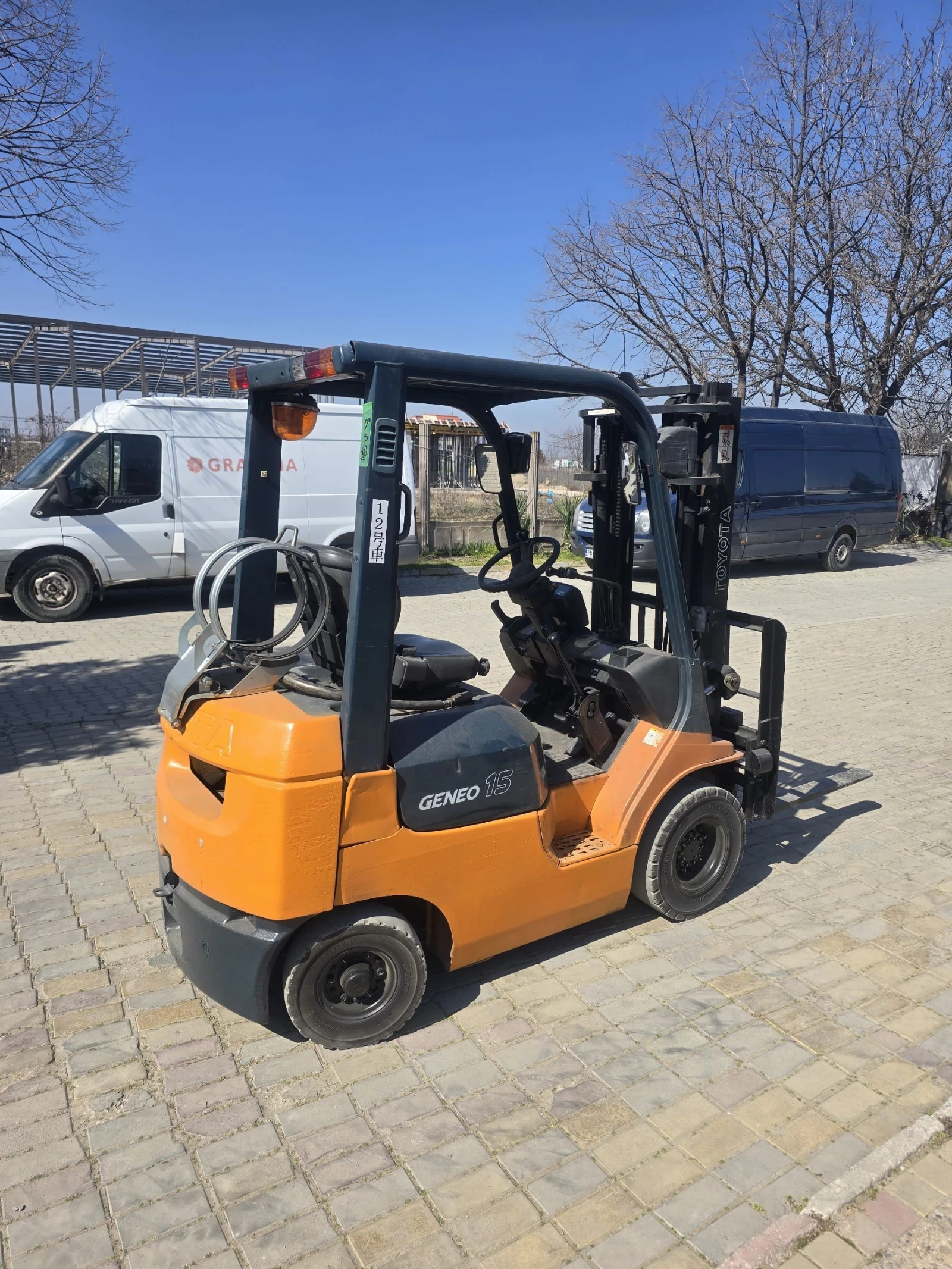 Мотокар Toyota Бензин / Газ, снимка 6 - Индустриална техника - 53845987