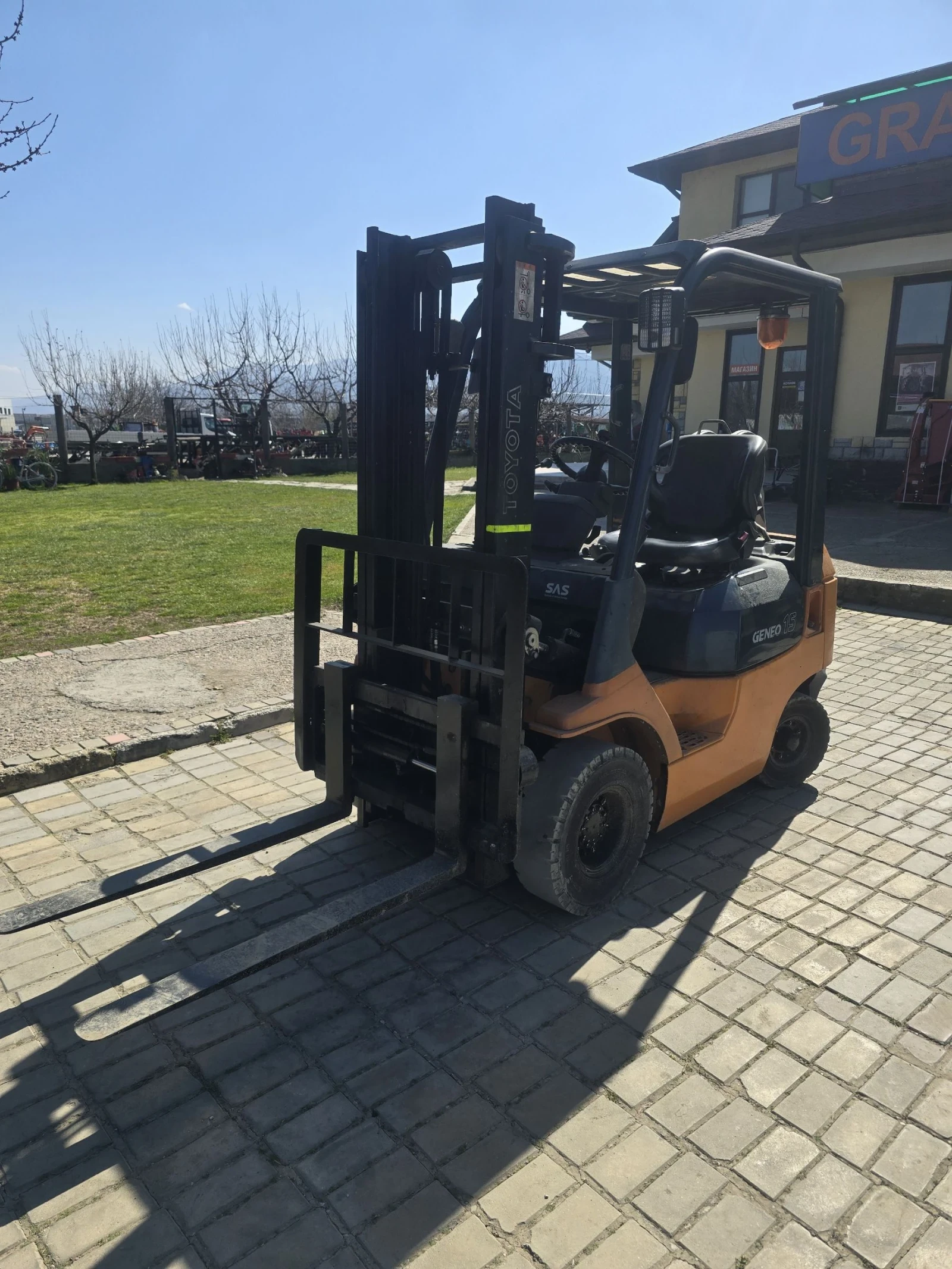 Мотокар Toyota Бензин / Газ