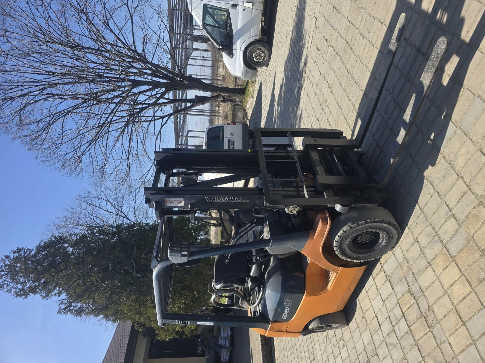 Мотокар Toyota Бензин / Газ, снимка 2 - Индустриална техника - 53845987