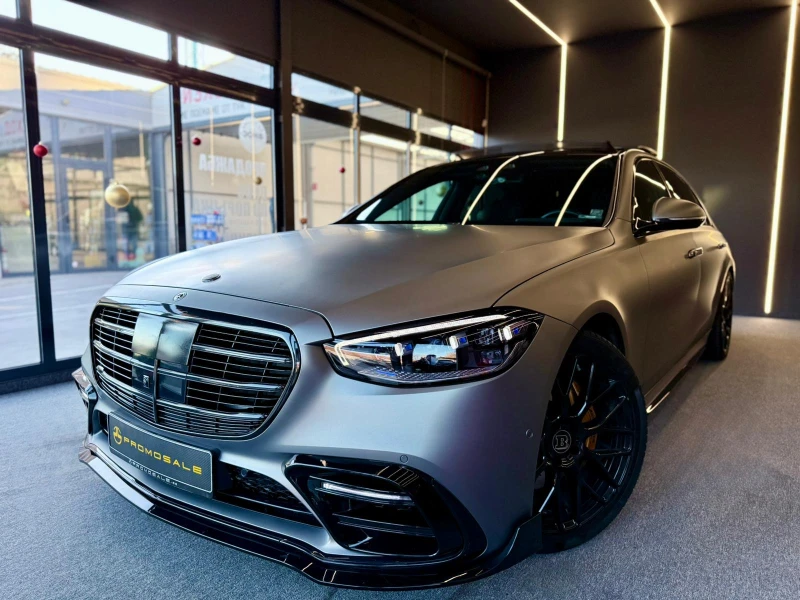 Mercedes-Benz S 400 BRABUS* Burmester* Long* Лизинг, снимка 3 - Автомобили и джипове - 52929486