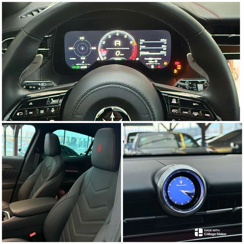 Maserati Grecale V6 BiT/Trofeo/Sonus Faber/Virtual/HuD/Pano/Carbon, снимка 12 - Автомобили и джипове - 48336702