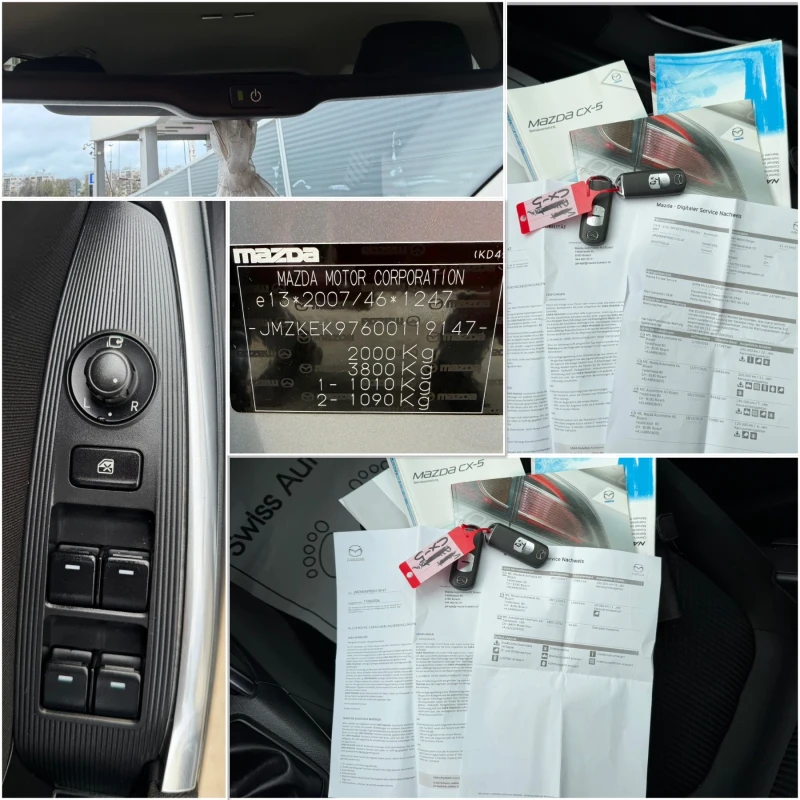 Mazda CX-5 2.0i Swiss AWD, снимка 12 - Автомобили и джипове - 52696861