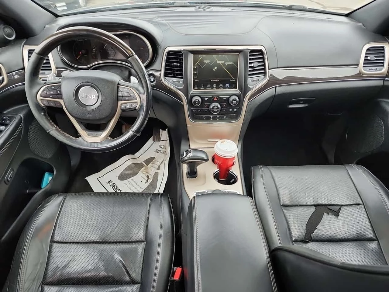 Jeep Grand cherokee * OVERLAND * ДИСТРОНИК* ПАНОРАМА* ОБДУХВАНЕ* , снимка 9 - Автомобили и джипове - 54124202