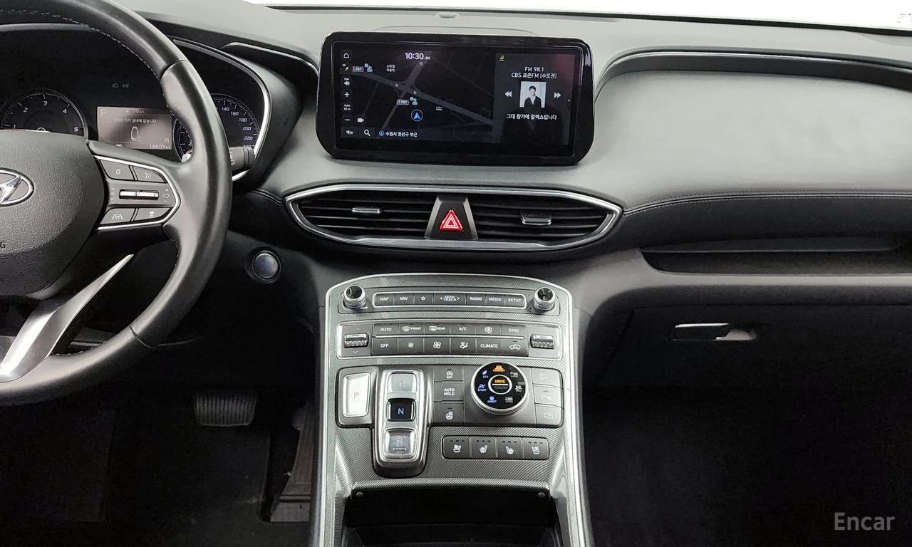 Hyundai Santa fe 2.2D Premium 4x4* DISTRONIC* ПОДГРЕВ* ОБДУХВАНЕ* , снимка 11 - Автомобили и джипове - 55431144