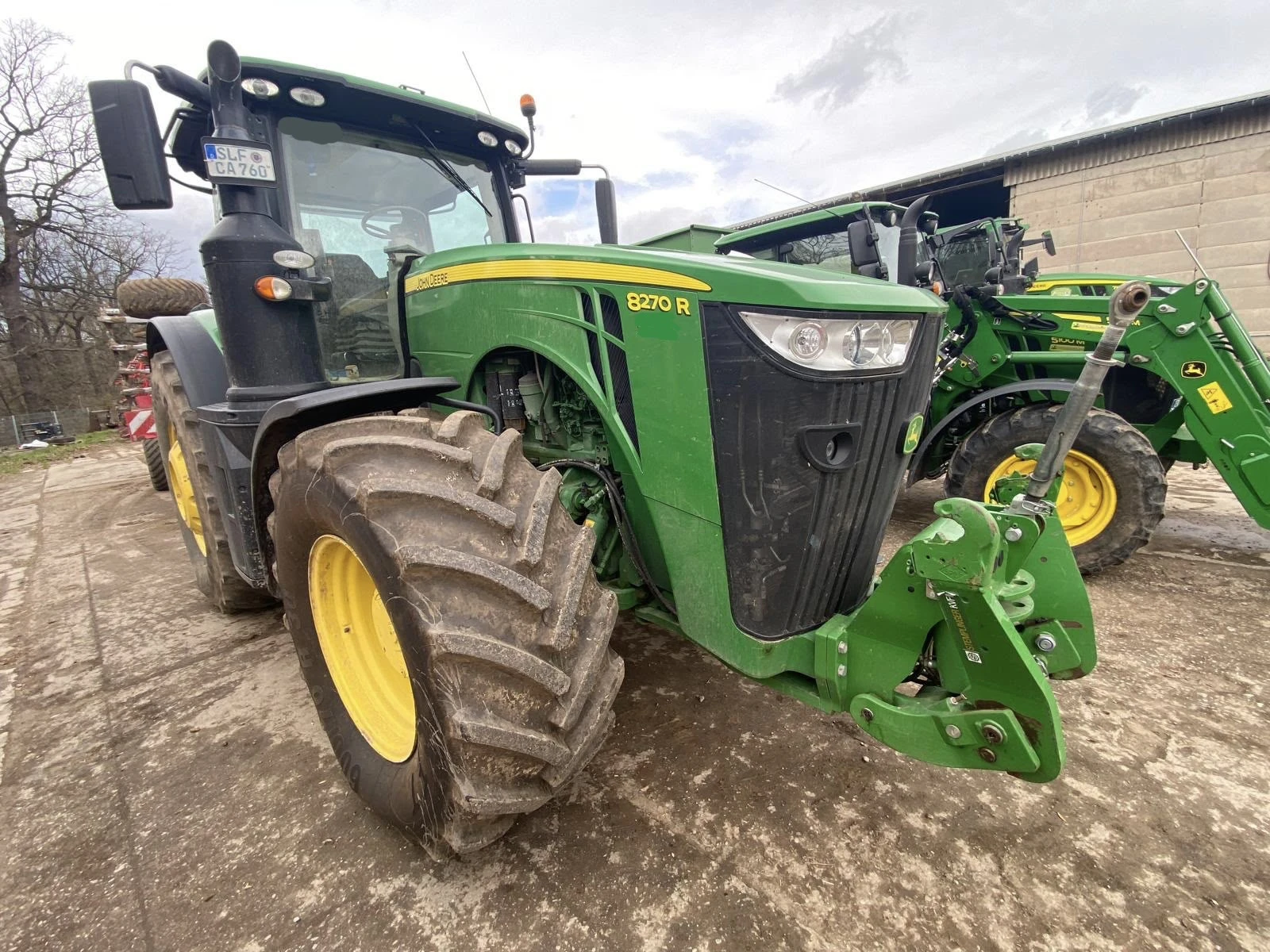 Трактор John Deere 8270R POWER SHIFT ЛИЗИНГ, снимка 3 - Селскостопанска техника - 55380746