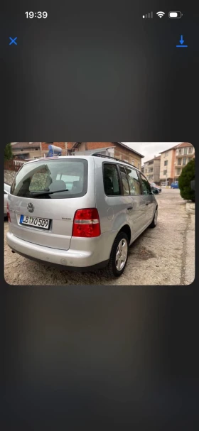VW Touran Fabrichen metan, снимка 2