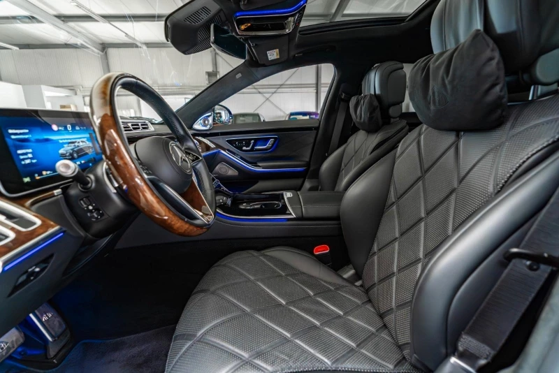 Mercedes-Benz S 580 MAYBACH/4M/EXCLUSIV/FIRST CLASS/BURM 4D/PANO/HUD/, снимка 7 - Автомобили и джипове - 51932241