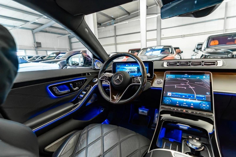 Mercedes-Benz S 580 MAYBACH/4M/EXCLUSIV/FIRST CLASS/BURM 4D/PANO/HUD/, снимка 10 - Автомобили и джипове - 51932241