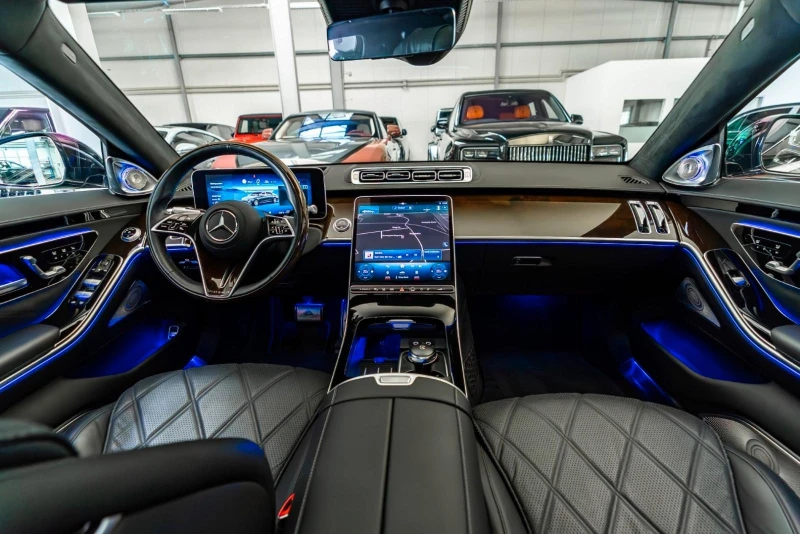 Mercedes-Benz S 580 MAYBACH/4M/EXCLUSIV/FIRST CLASS/BURM 4D/PANO/HUD/, снимка 11 - Автомобили и джипове - 51932241