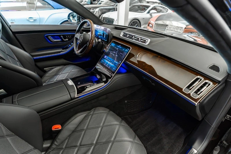 Mercedes-Benz S 580 MAYBACH/4M/EXCLUSIV/FIRST CLASS/BURM 4D/PANO/HUD/, снимка 12 - Автомобили и джипове - 51932241
