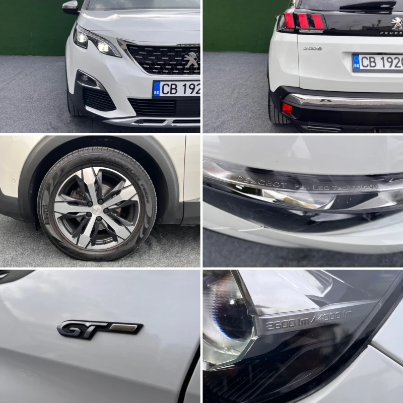 Peugeot 3008 2.0BlueHD GT OffRoad LaserLED Панорама KeyLessGO, снимка 11 - Автомобили и джипове - 52483807