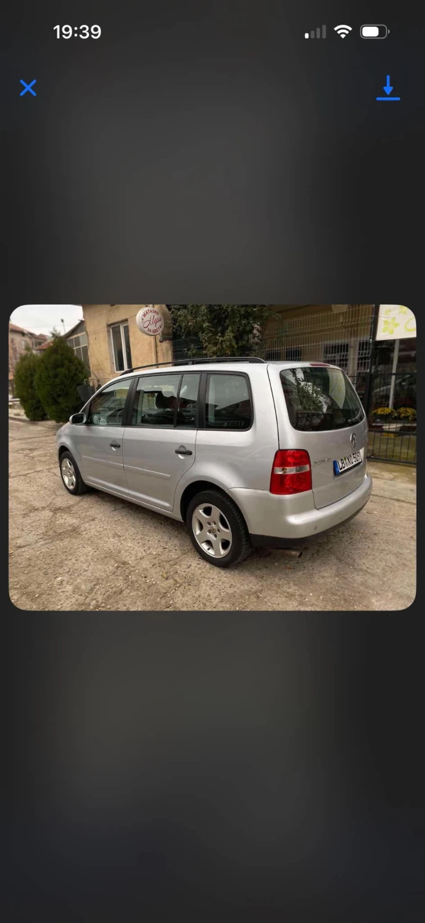 VW Touran Fabrichen metan, снимка 3 - Автомобили и джипове - 55849006