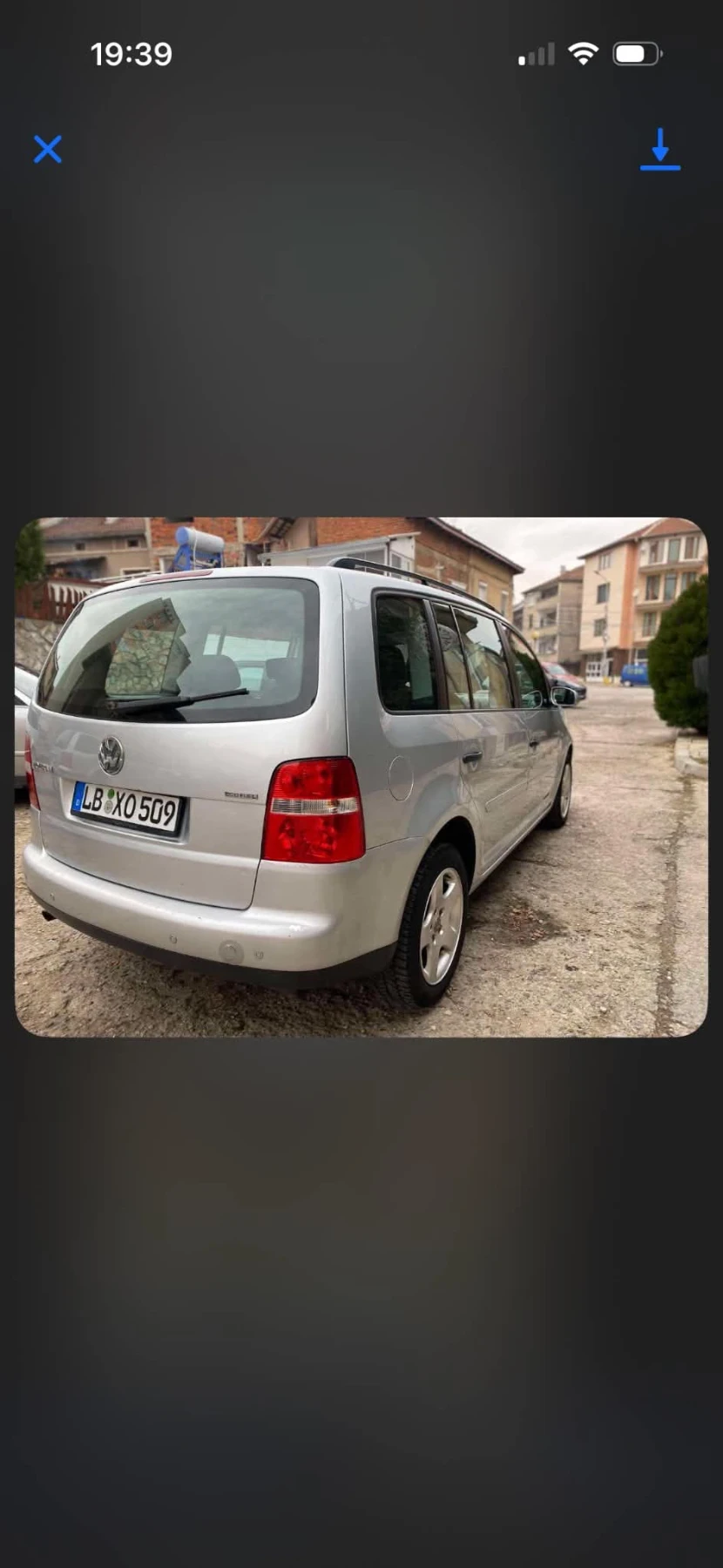 VW Touran Fabrichen metan, снимка 2 - Автомобили и джипове - 55849006