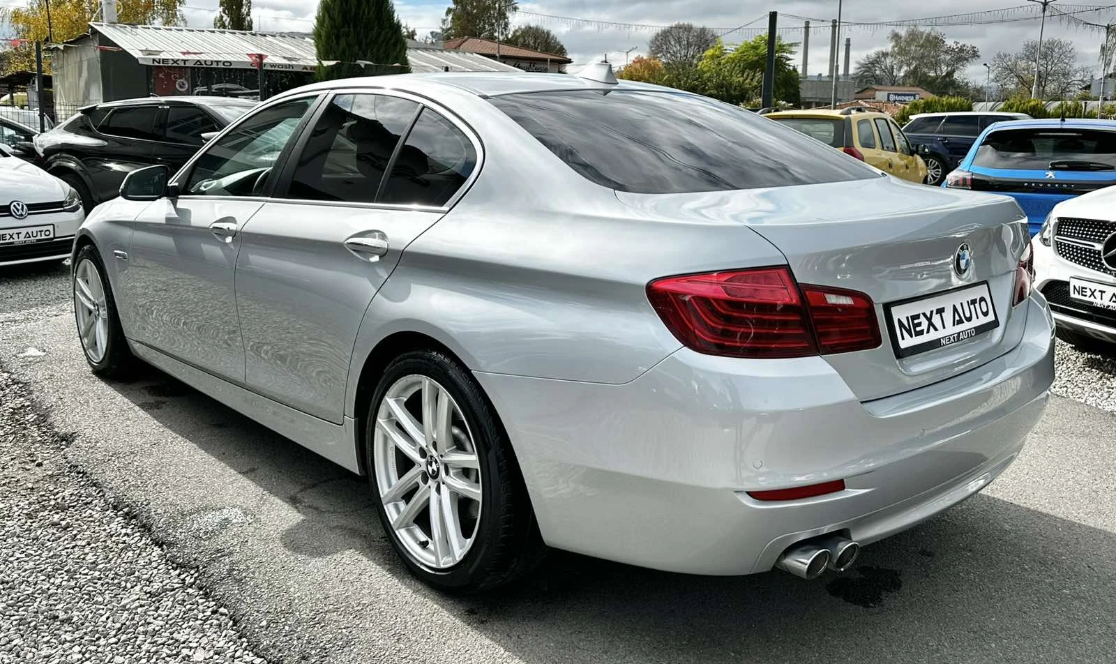 BMW 518 2.0D EURO6B НАВИ КОЖА АВТОМАТ КСЕНОН, снимка 7 - Автомобили и джипове - 56724313