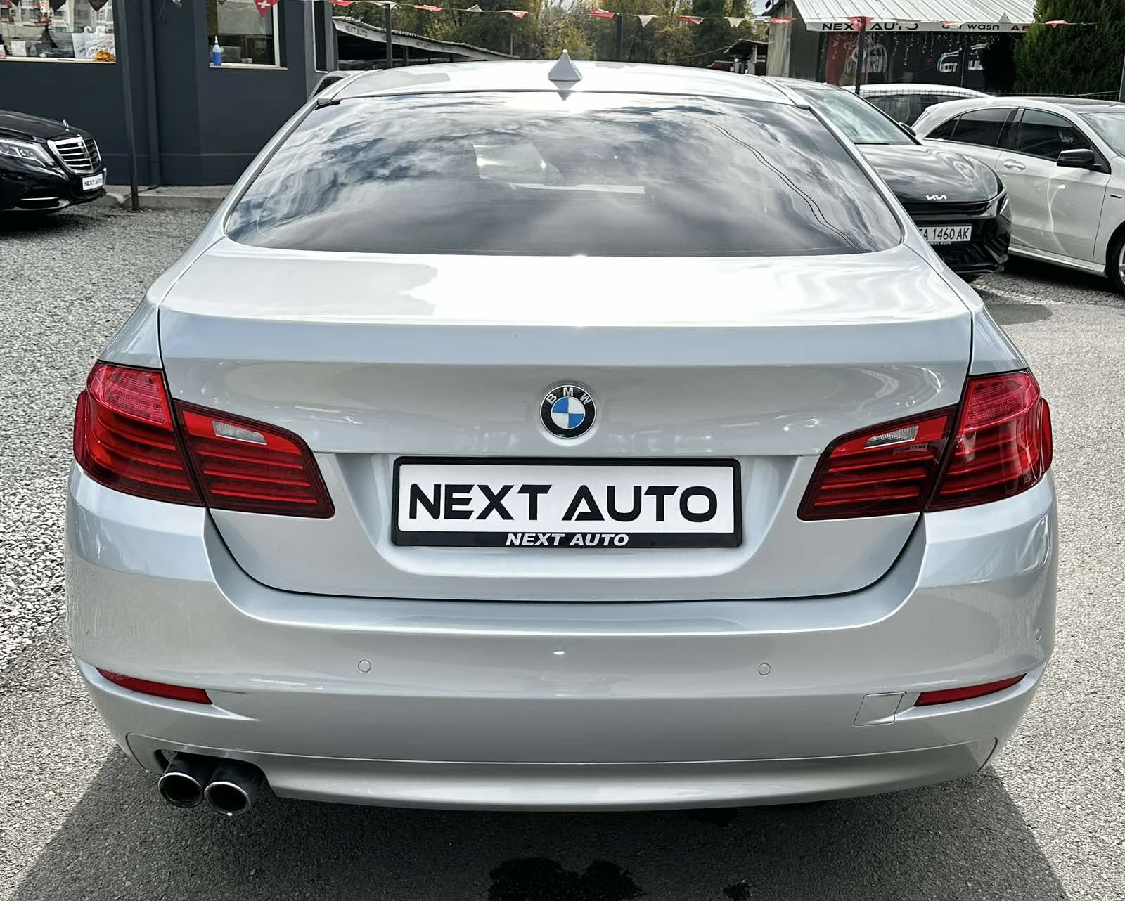 BMW 518 2.0D EURO6B НАВИ КОЖА АВТОМАТ КСЕНОН, снимка 6 - Автомобили и джипове - 56724313