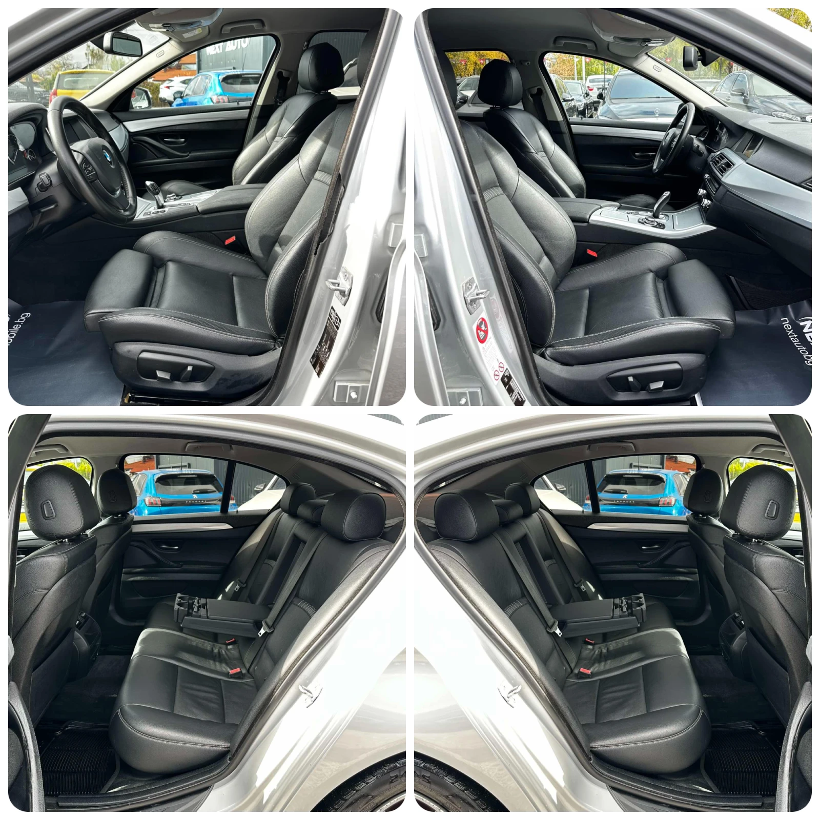 BMW 518 2.0D EURO6B НАВИ КОЖА АВТОМАТ КСЕНОН, снимка 12 - Автомобили и джипове - 56724313
