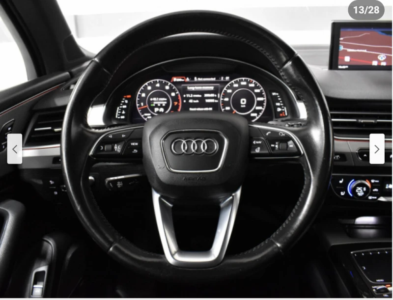 Audi Q7 3.0T* S* LINE* MATRIX* ХЕДЪП* ОБДУХВАНЕ* 360КАМЕРА, снимка 9 - Автомобили и джипове - 52131553