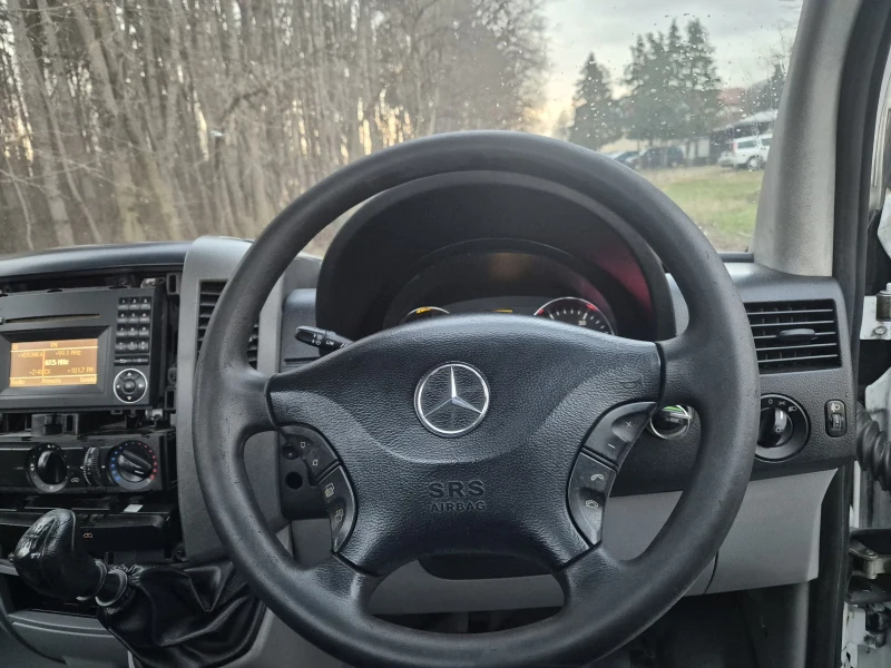Mercedes-Benz Sprinter 313 ДЕСЕН ВОЛАН! 510см ДЪЛЪГ!, снимка 12 - Бусове и автобуси - 53514677