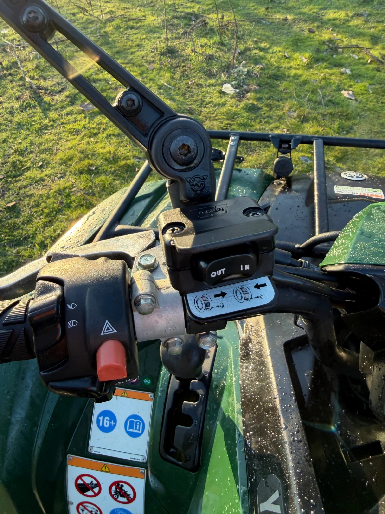 Yamaha Grizzly Kodiak 450 ХИДРАВЛИКА 2020Г - изображение 10