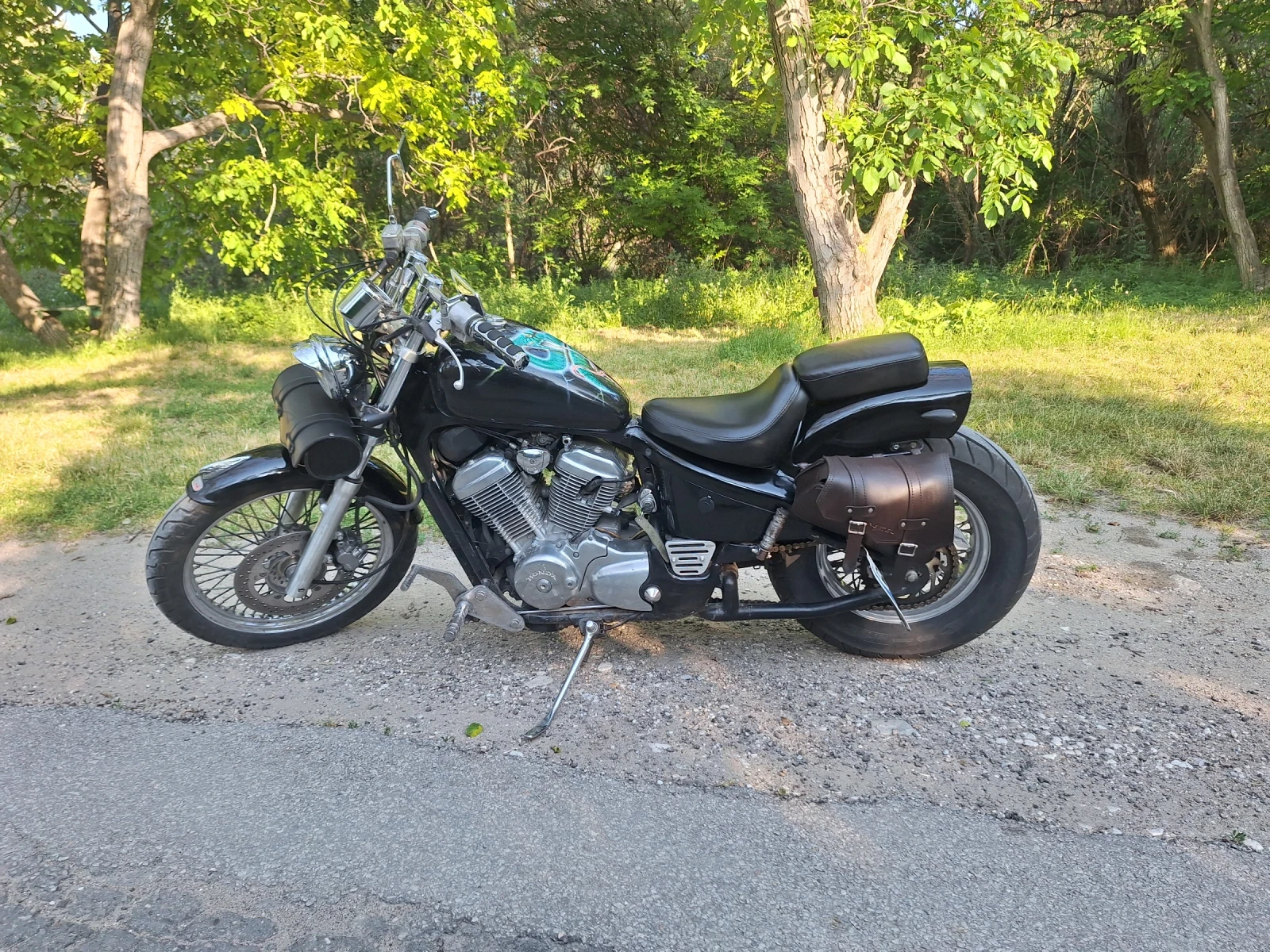 Honda Shadow 600, снимка 3 - Мотоциклети и мототехника - 56196386
