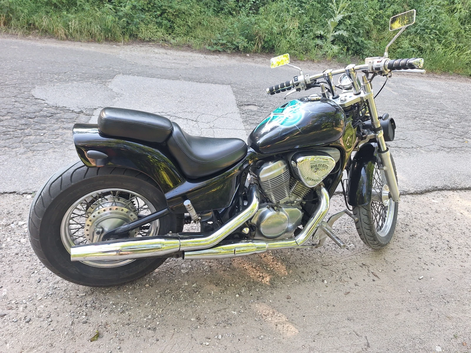 Honda Shadow 600, снимка 4 - Мотоциклети и мототехника - 56196386