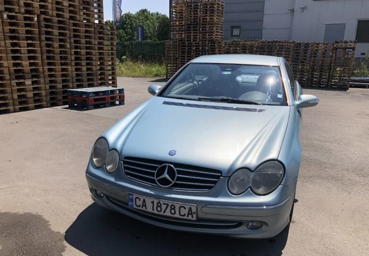 Mercedes-Benz CLK Avangard gaz/benz?n, снимка 1 - Автомобили и джипове - 47042964