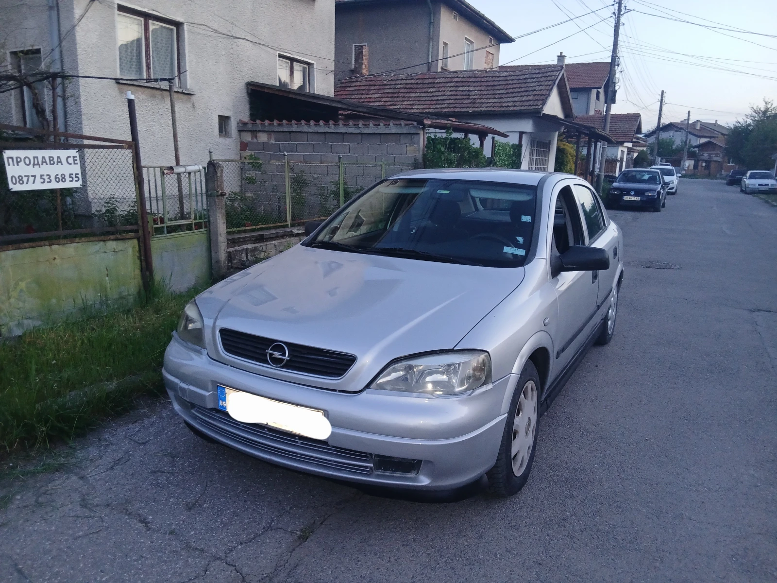 Opel Astra 1.6газ  гаражен клима 