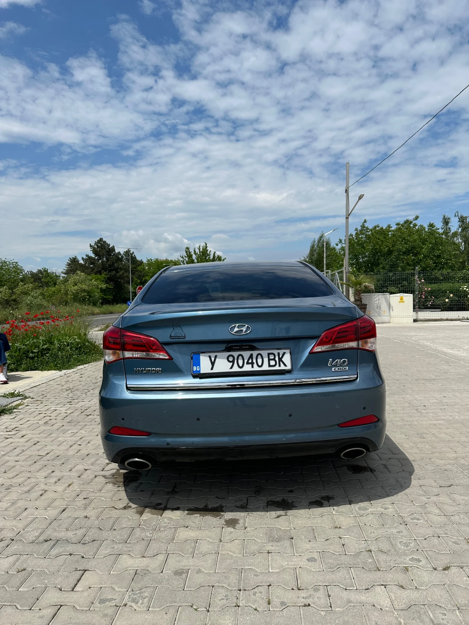 Hyundai I40 1.7 crdi 141 k.с. Facelift , Navi , Kamera, снимка 3 - Автомобили и джипове - 54944853
