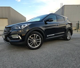 Hyundai Santa fe LIMITED EDITION 2.2CRDI 4WD 200кс 2017г.360 КАМЕРИ, снимка 1