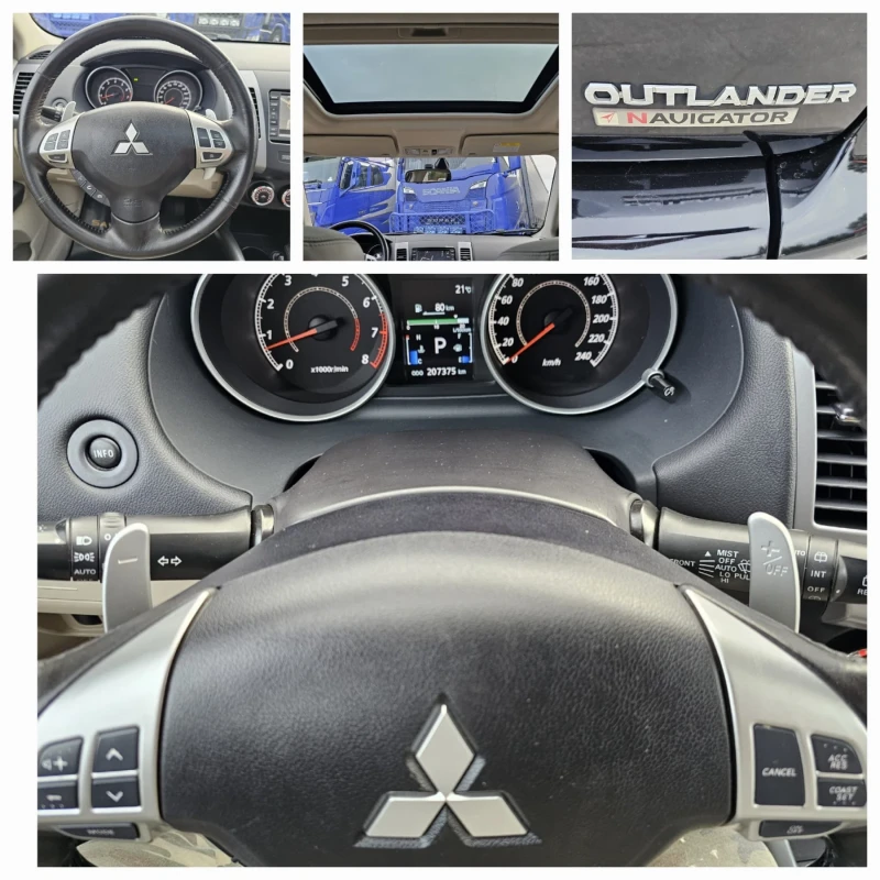 Mitsubishi Outlander ! 170 к.с ! Navigator ! 4WD ! Навигация ! , снимка 17 - Автомобили и джипове - 47285879