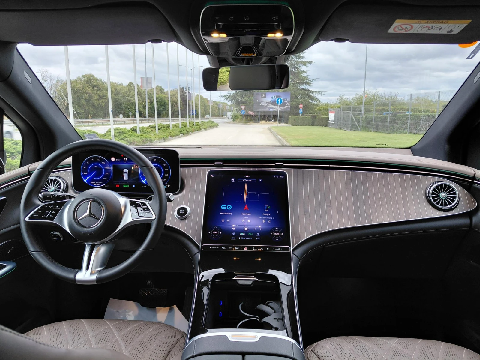 Mercedes-Benz EQE 500 4MATIC | Mobile.bg   12