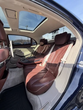 Mercedes-Benz S 63 AMG S* DESIGNO 2 TONE* ОБДУХВ* МАСАЖИ* МОНИТОРИ* ПАНОР, снимка 9
