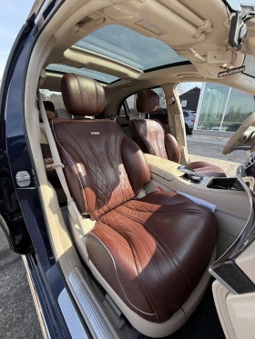 Mercedes-Benz S 63 AMG S* DESIGNO 2 TONE* ОБДУХВ* МАСАЖИ* МОНИТОРИ* ПАНОР - 52900 € - 83512506 11