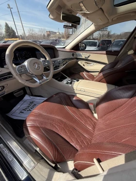 Mercedes-Benz S 63 AMG S* DESIGNO 2 TONE* ОБДУХВ* МАСАЖИ* МОНИТОРИ* ПАНОР - 52900 € - 83512506 8