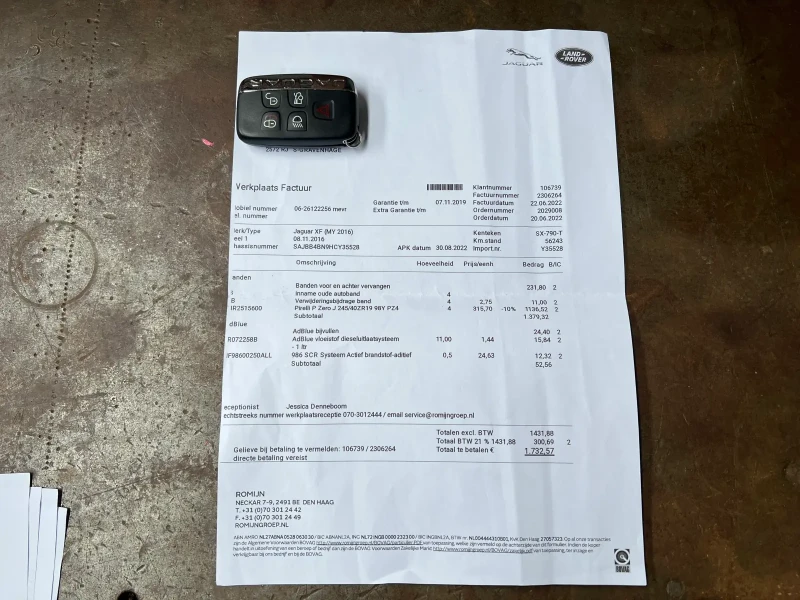 Jaguar Xf PORTFOLIO LOW KM 75, 000км пълна история с Jaquar, снимка 12 - Автомобили и джипове - 48258326