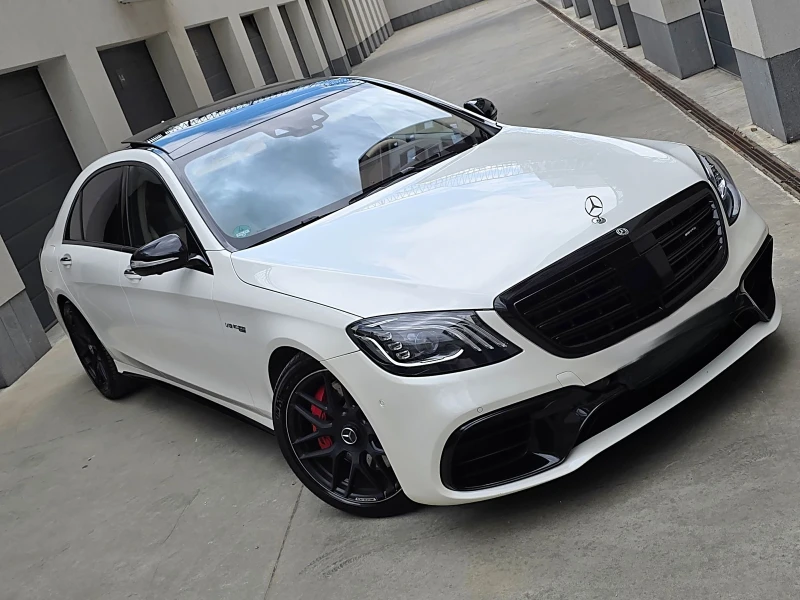 Mercedes-Benz S 63 AMG Mercedes-Benz S63 AMG* 4M* 3xTV* BURM* PANO* NIGHT, снимка 7 - Автомобили и джипове - 50448211